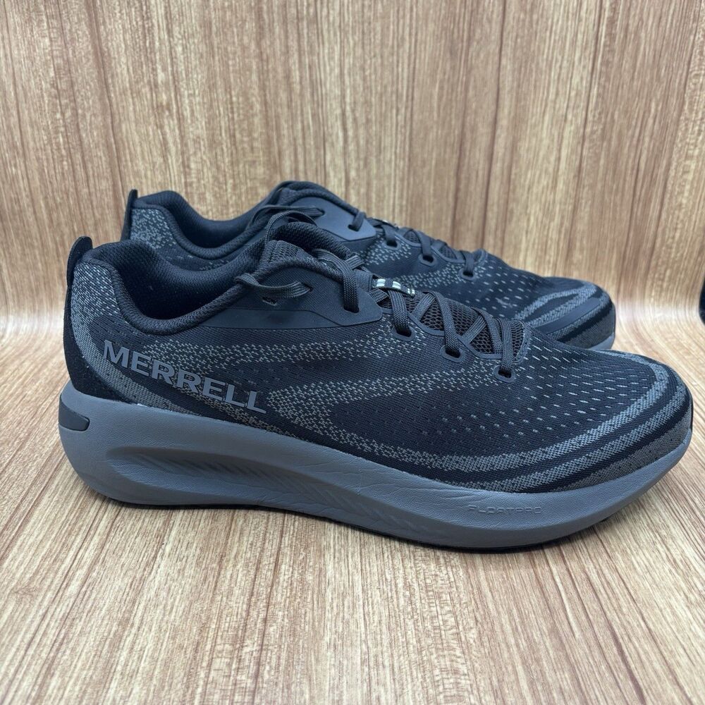 Merrell Morphlite Men's Size 13 Running‎ Shoes Black Athletic Sneakers J068063
